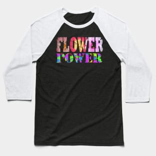 Flower Power Baseball T-Shirt